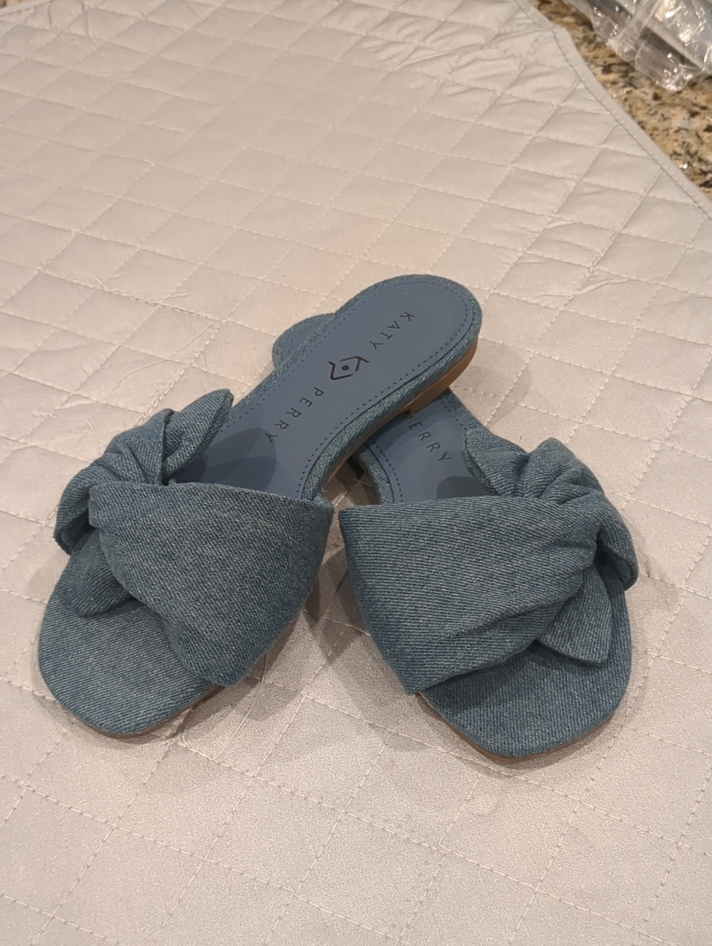 Denim Slip-ons